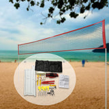 Maxbell Volleyball Training Net Portable Training Equipment for Outdoor Spiking Solo