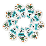 Maxbell 9 Pieces Golf Iron Covers Women Men Golfer Protection Guard Golf Club Covers