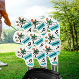 Maxbell 9 Pieces Golf Iron Covers Women Men Golfer Protection Guard Golf Club Covers