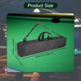 Maxbell Billiard Pool Cue Carrying Case Protector Container Billiard Rod Storage Bag Regular Black