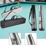Maxbell Billiard Pool Cue Carrying Case Protector Container Billiard Rod Storage Bag Regular Black
