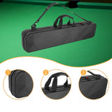 Maxbell Billiard Pool Cue Carrying Case Protector Container Billiard Rod Storage Bag Regular Black
