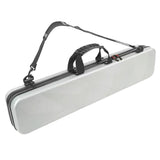 Maxbell Billiard Pool Cue Carrying Case Protector Container Billiard Rod Storage Bag Regular Silver