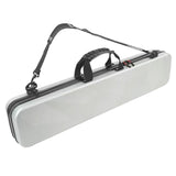 Maxbell Billiard Pool Cue Carrying Case Protector Container Billiard Rod Storage Bag Regular Silver