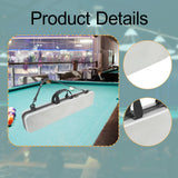 Maxbell Billiard Pool Cue Carrying Case Protector Container Billiard Rod Storage Bag Regular Silver