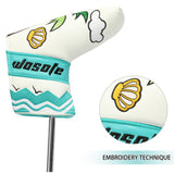 Maxbell Golf Putter Cover Golf Putter Protective Guard Portable for Most Putter Club