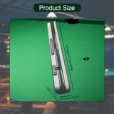 Maxbell Billiard Pool Cue Carrying Case Protector Container Billiard Rod Storage Bag Code Lock Silver