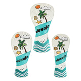 Maxbell Golf Club Head Cover PU Portable Stylish Scratch Resistant Protection Sleeve Driver