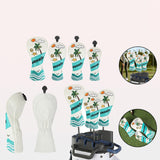 Maxbell Golf Club Head Cover PU Portable Stylish Scratch Resistant Protection Sleeve Driver