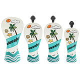 Maxbell Golf Club Head Cover PU Portable Stylish Scratch Resistant Protection Sleeve Driver