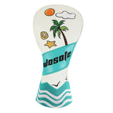 Maxbell Golf Club Head Cover PU Portable Stylish Scratch Resistant Protection Sleeve Driver