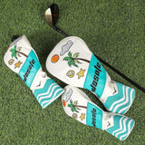 Maxbell Golf Club Head Cover PU Portable Stylish Scratch Resistant Protection Sleeve Driver