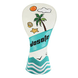 Maxbell Golf Club Head Cover PU Portable Stylish Scratch Resistant Protection Sleeve Driver