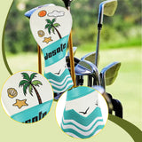 Maxbell Golf Club Head Cover PU Portable Stylish Scratch Resistant Protection Sleeve Driver