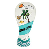 Maxbell Golf Club Head Cover PU Portable Stylish Scratch Resistant Protection Sleeve Fairway Wood