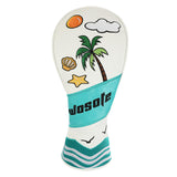 Maxbell Golf Club Head Cover PU Portable Stylish Scratch Resistant Protection Sleeve Fairway Wood