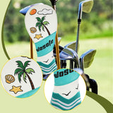 Maxbell Golf Club Head Cover PU Portable Stylish Scratch Resistant Protection Sleeve Fairway Wood