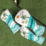 Maxbell 4Pcs Golf Club Head Covers Universal Golfer Gift Portable Stylish Protectors