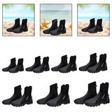 Maxbell Diving Boots Amphibious Water Shoes Professional Cleated Outsole Side Zipper EU 36 to 37