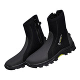 Maxbell Diving Boots Amphibious Water Shoes Professional Cleated Outsole Side Zipper EU 38 to 39