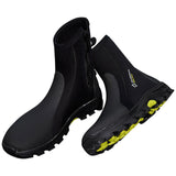 Maxbell Diving Boots Amphibious Water Shoes Professional Cleated Outsole Side Zipper EU 40 to 41
