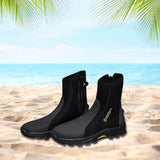 Maxbell Diving Boots Amphibious Water Shoes Professional Cleated Outsole Side Zipper EU 46