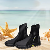 Maxbell Diving Boots Amphibious Water Shoes Professional Cleated Outsole Side Zipper EU 46