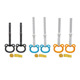 Maxbell 2 Pieces Gymnastic Rings for Kids Exercise Rings for Household