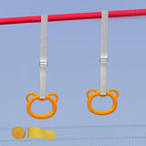 Maxbell 2 Pieces Gymnastic Rings for Kids Exercise Rings for Household