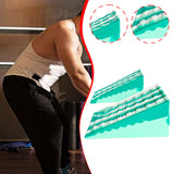 Maxbell 2Pcs Squat Wedge Block Slant Board Calf Stretching for Pilates Indoor Sports Green