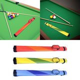 Maxbell Billiard Cue Case Holds 1 Butt and 1 Shaft Organizer Men Women Carrying Case Red
