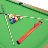 Maxbell Billiard Cue Case Holds 1 Butt and 1 Shaft Organizer Men Women Carrying Case Red