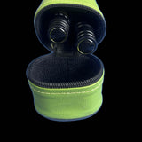 Maxbell Billiard Cue Case Holds 1 Butt and 1 Shaft Organizer Men Women Carrying Case Yellow
