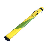 Maxbell Billiard Cue Case Holds 1 Butt and 1 Shaft Organizer Men Women Carrying Case Yellow