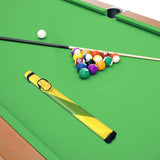 Maxbell Billiard Cue Case Holds 1 Butt and 1 Shaft Organizer Men Women Carrying Case Yellow