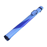 Maxbell Billiard Cue Case Holds 1 Butt and 1 Shaft Organizer Men Women Carrying Case Blue