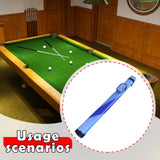 Maxbell Billiard Cue Case Holds 1 Butt and 1 Shaft Organizer Men Women Carrying Case Blue