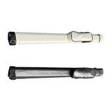 Maxbell Pool Stick Case 1x1 Pool Billiards Accessories PU Leather Billiard Stick Bag White