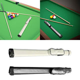 Maxbell Pool Stick Case 1x1 Pool Billiards Accessories PU Leather Billiard Stick Bag White