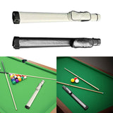 Maxbell Pool Stick Case 1x1 Pool Billiards Accessories PU Leather Billiard Stick Bag White