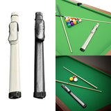 Maxbell Pool Stick Case 1x1 Pool Billiards Accessories PU Leather Billiard Stick Bag White