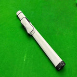 Maxbell Pool Stick Case 1x1 Pool Billiards Accessories PU Leather Billiard Stick Bag White