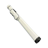 Maxbell Pool Stick Case 1x1 Pool Billiards Accessories PU Leather Billiard Stick Bag White
