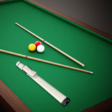 Maxbell Pool Stick Case 1x1 Pool Billiards Accessories PU Leather Billiard Stick Bag White