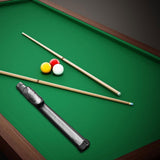 Maxbell Pool Stick Case 1x1 Pool Billiards Accessories PU Leather Billiard Stick Bag Black