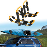Maxbell 2Pcs Kayak Roof Rack Heavy Duty Universal Kayak Roof Carrier Rack on SUV Car