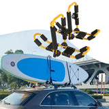 Maxbell 2Pcs Kayak Roof Rack Heavy Duty Universal Kayak Roof Carrier Rack on SUV Car