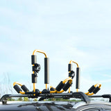 Maxbell 2Pcs Kayak Roof Rack Heavy Duty Universal Kayak Roof Carrier Rack on SUV Car