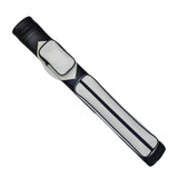 Maxbell Pool Cue Case 4 Holes PU Leather Portable Billiard Pool Cue Rod Carrying Bag white