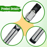 Maxbell Pool Cue Case 4 Holes PU Leather Portable Billiard Pool Cue Rod Carrying Bag white